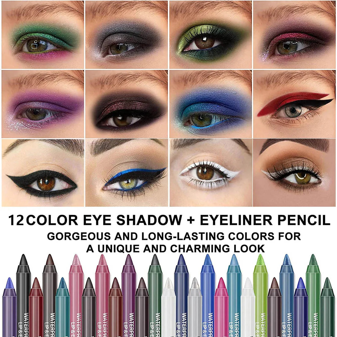 GlamLine™ Gel Eyeliner Set ✨ — Waterproof, Bold & Shimmering