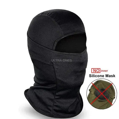 Tactical Balaclava Mask Windproof Silicone Outdoor Headgear