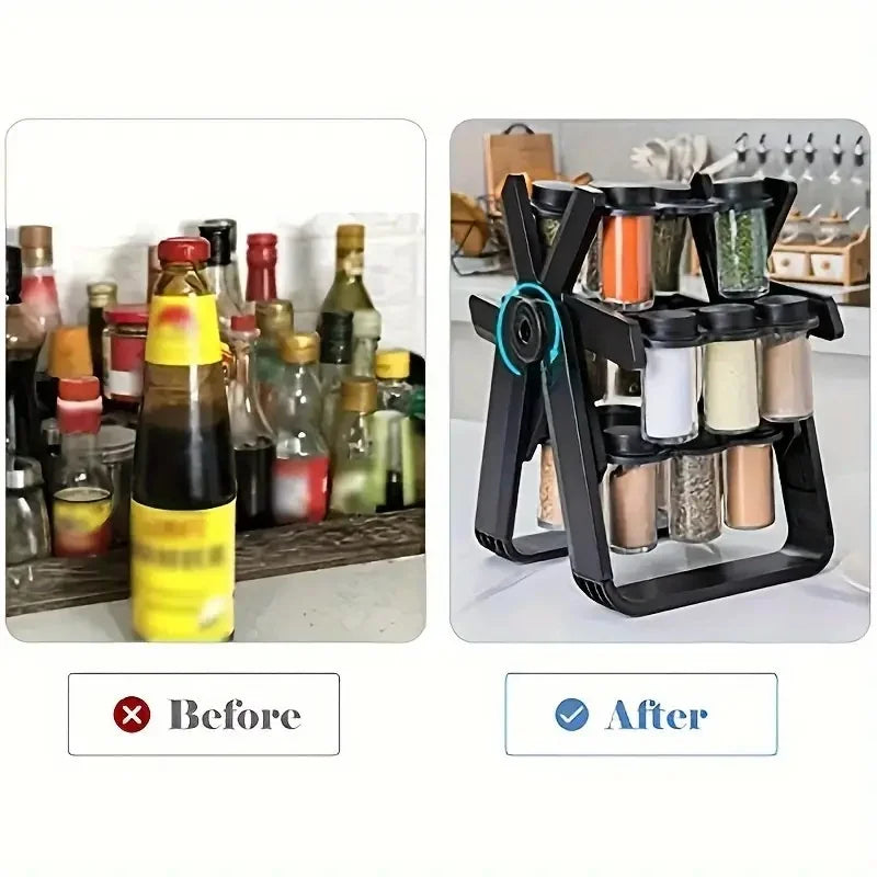 SpinSpice™ Rotating Rack 🌪️🌶️