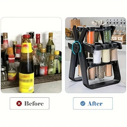 SpinSpice™ Rotating Rack 🌪️🌶️