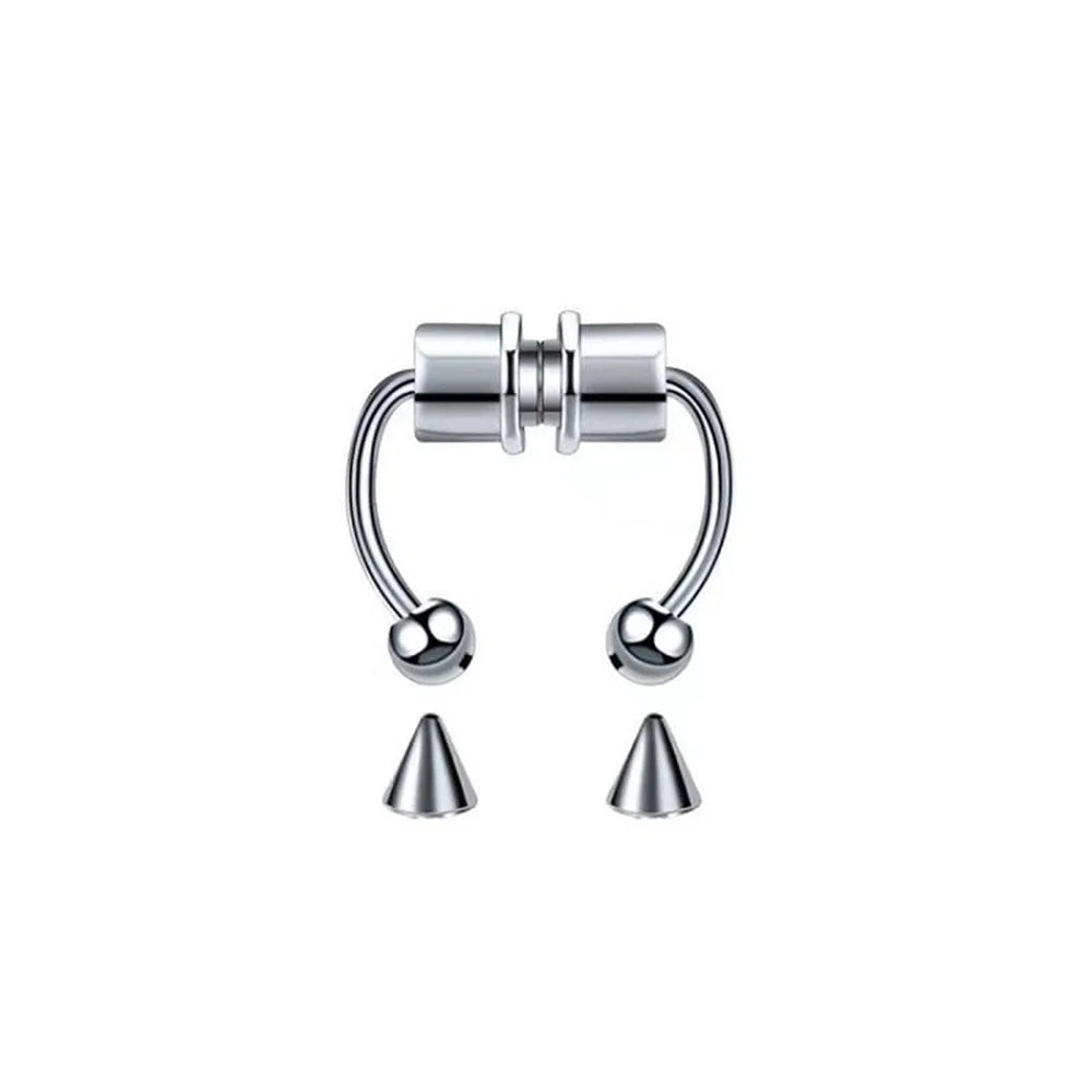 Magnet Nose Ring 5 Pack Stone's Store