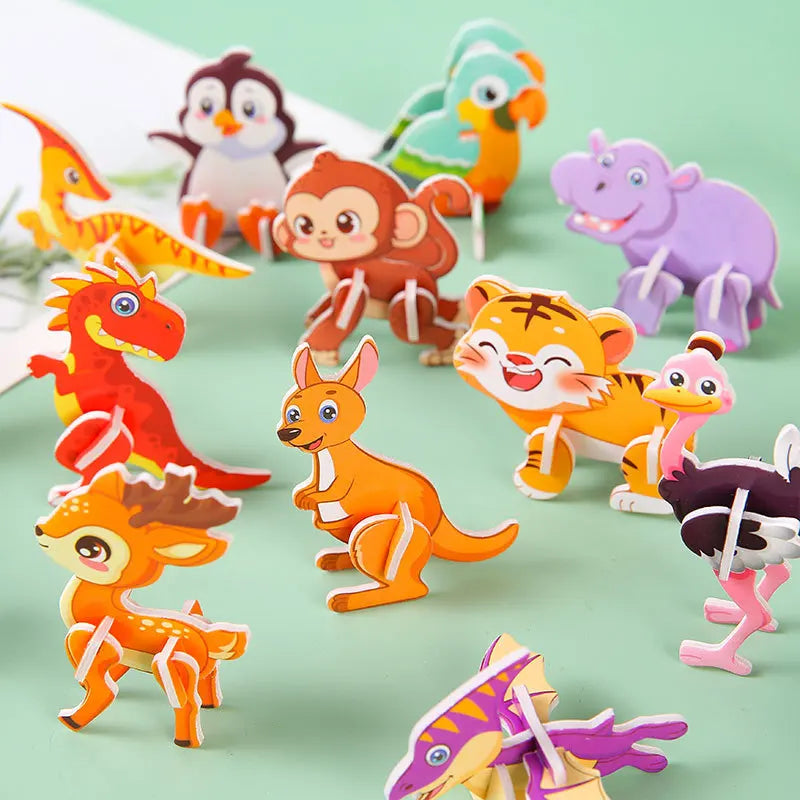 Smart Build & Learn Puzzle – 3D Fun for Growing Minds!