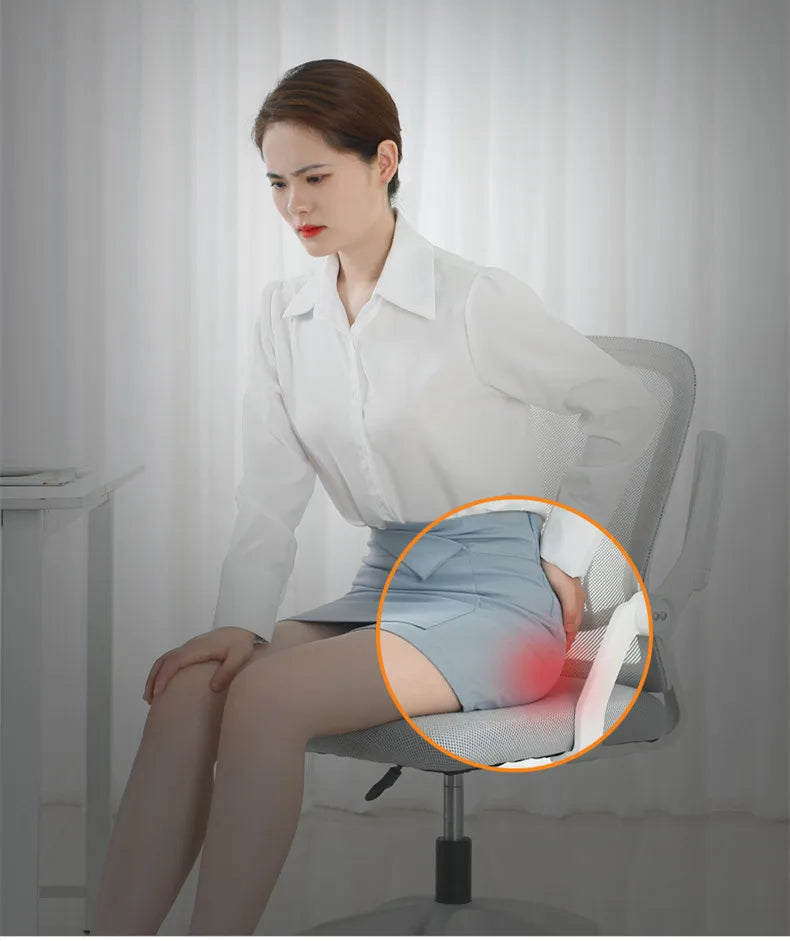 Hemorrhoid Mat Health Care Seat Cushion Sciatica Tailbone Bed Sores Donuts Shape Sitting Pain Relief Travel Office Memory Foam A Magical Treasure House Store