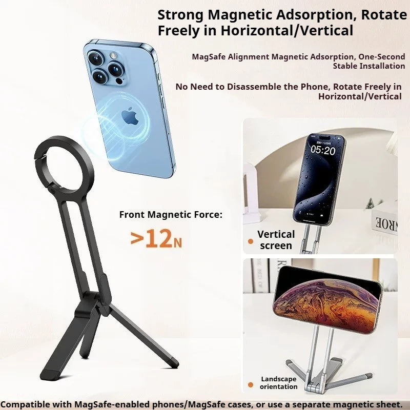 Trípode magnético SnapStand™ 🧲📱