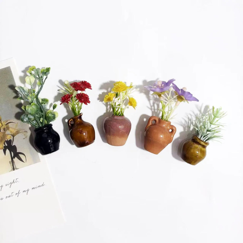 MagniBloom™ Jarrón para refrigerador 🌿 — Plantas pequeñas, gran encanto