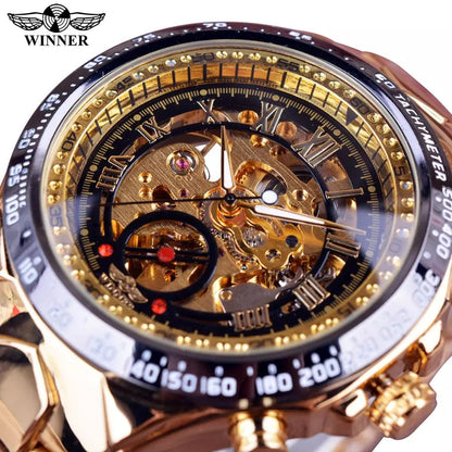 Born To Be A Winner Luxury Montre Homme Sports Watch GMT