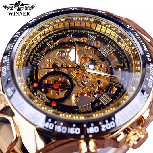 Born To Be A Winner Luxury Montre Homme Sports Watch GMT
