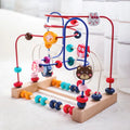 Montessori Baby Toys Wooden Bead Maze Roller Coaster Puzzle & Early Learning Toy for Toddlers Golden Sun Factory Store