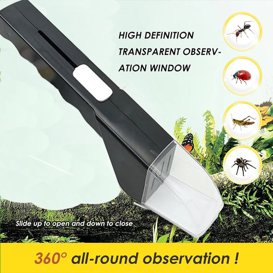 Bug Catcher Kids Quick Release Catching Tool Humane Insect Observer Clear Window Contactless Container Adults Nature Exploration
