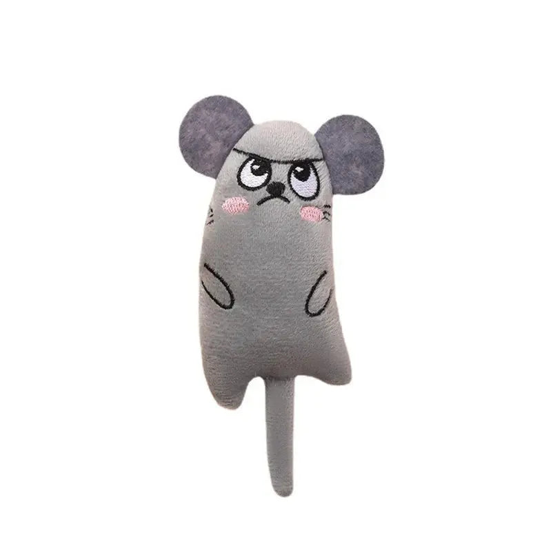 Cat Pet Plush Embroidered Mint Toys Stone's Store
