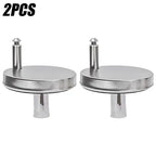 Rust-Resistant Stainless Steel Toilet Seat Fixing Kit – Easy Installation (2 Pack)
