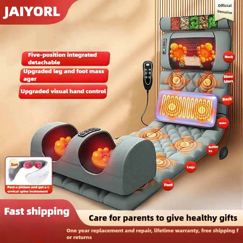 Heavenly Heat Mattress: Full-Body Massage & Warming Comfort for Ultimate Relaxation! Stone's Store