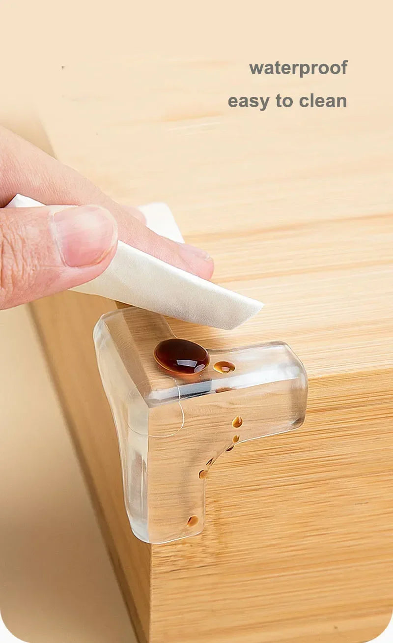 Baby Safety Silicone Table Corner Protector Transparent Edge Guards Stone's Store