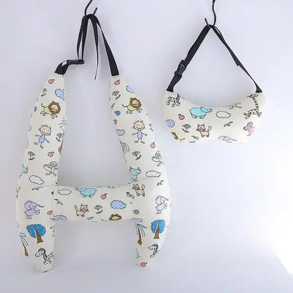 1 Set Cute Kid and Adult Car Sleeping Neck Head Support H-Shape Travel