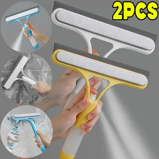 3-in-1 Window Scraper – Streak-Free Cleaning with Squeegee & Scraper!