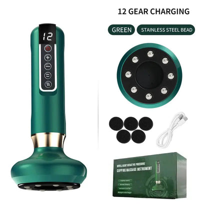 Smart cupping therapy device - Electric cupping therapy massager - Cupping massage for back pain Amenos Dropshipping Store