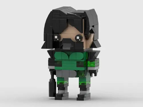 Neon LEGO Compatible Block Sets - VALORANT Characters