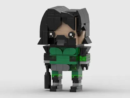 Sets de bloques compatibles con LEGO de neón - Personajes de VALORANT