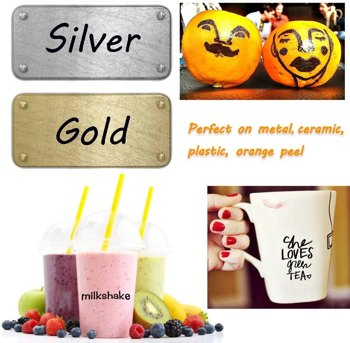 Permanent Marker Pen Manga Drawing Markers Black Blue Red Waterproof Ink Sketch Pens Stationery Art School Supplies Tiptop Co., LTD.