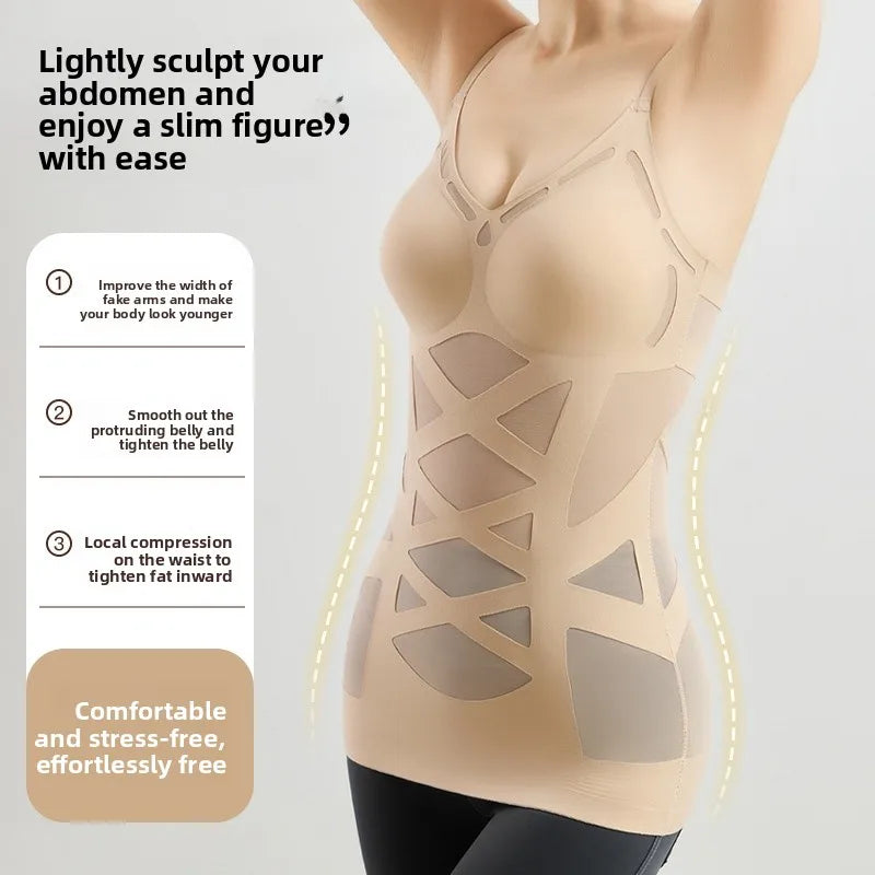 ShapeSmooth™ Camisole 💖 — Built-In Bra, Sculpted Confidence