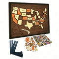 MapQuest™ USA Puzzle 🗺️✨ — Build Your Travel Memories