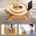 Home Sofa Arm Tray Couch Arm Clip Table Portable Couch Cup Holder Portable Snacks Drinks Remote Control Coffee Sofa Armrest Tray Kitchen Life Store Store