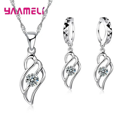 .925 Sterling Silver 1/4 Cttw Miracle Set Diamond Floral Cluster 18" Pendant Necklace for Women (I-J Color, I1-I2 Clarity)