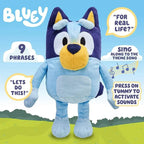 30cm Anime Peripherals Bluey Talking Plus Cute Bluey Dog Family Bingo Dog Music Sound Plush Toy For Children'S Birthday Gift South Bay Evans General Store
