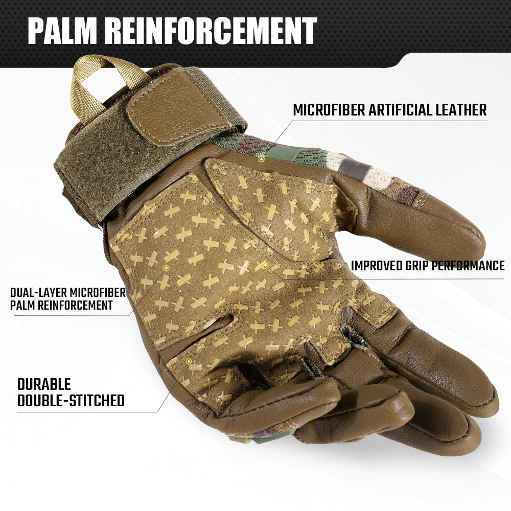 IronGrip™ Tactical Combat Gloves 🛡️🔥 Built for Extreme Protection