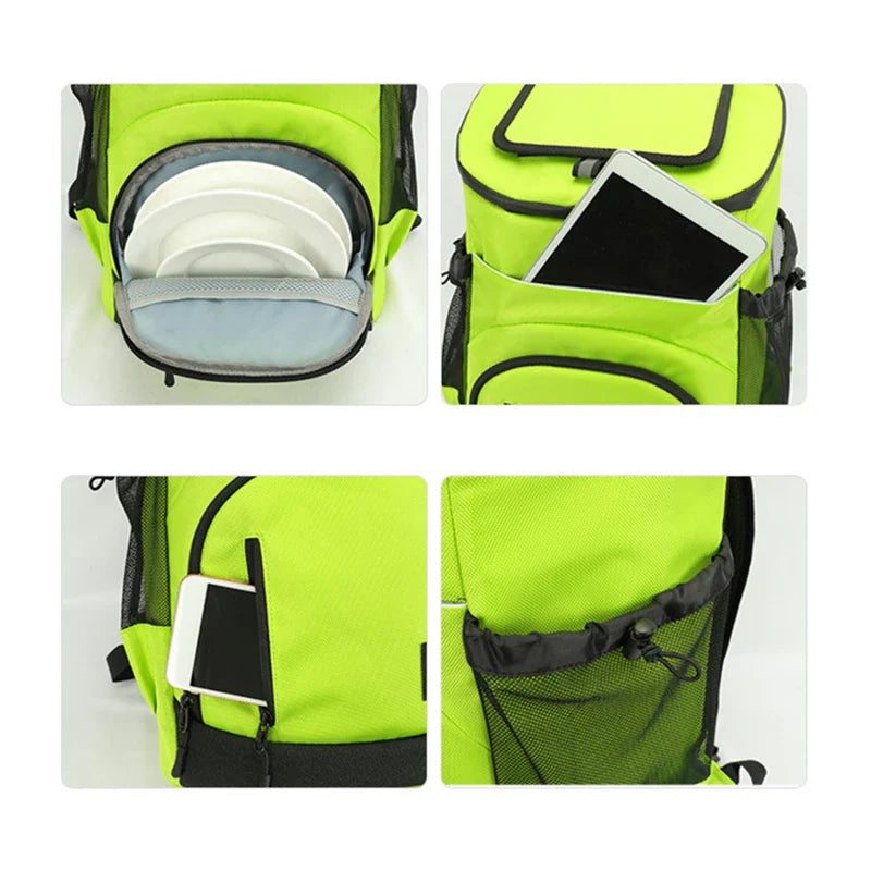 Mochila isotérmica de gran capacidad (30 litros) – Perfecta para viajes, playa y aventuras al aire libre