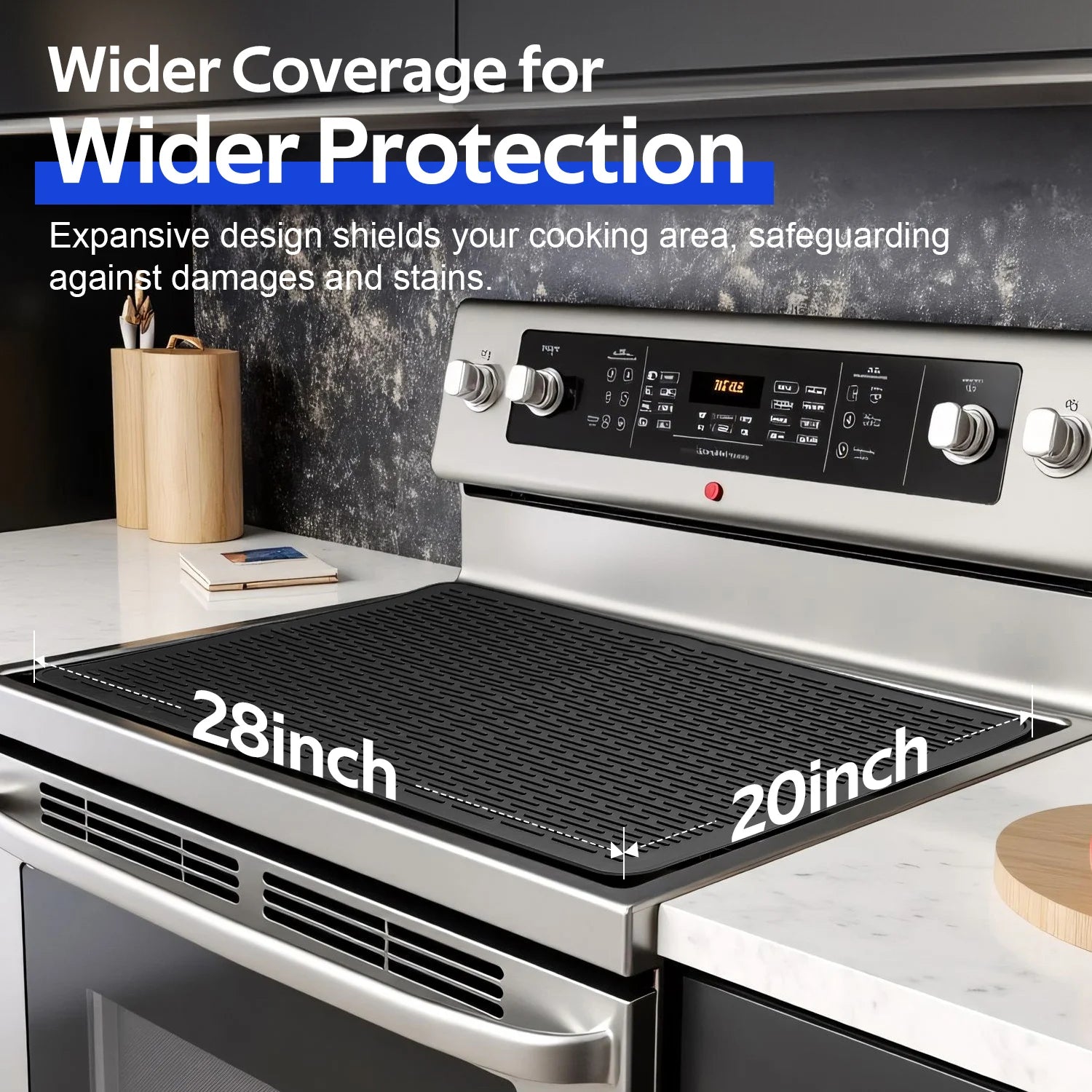 HeatGuard™ Silicone Stove Cover 🔥🛡️