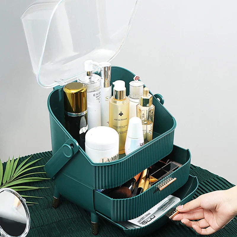 Cosmetic Storage Box with Make Up Storage Drawer Umatoll Top Sell Store