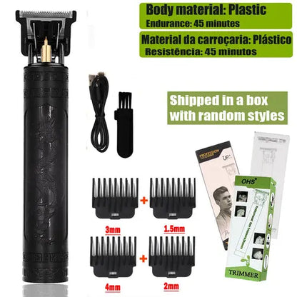 Affordable T9 Cordless Hair Clippers for Men - Compact & Quiet Grooming Tool AliExpress