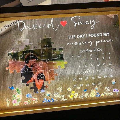 The Day I Found You Mirror Light 🌟💖 – Emotional Illuminated Art