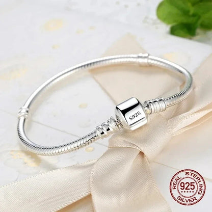 Handmade Snake Bone Bracelet – 925 Sterling BAYTTLING Store
