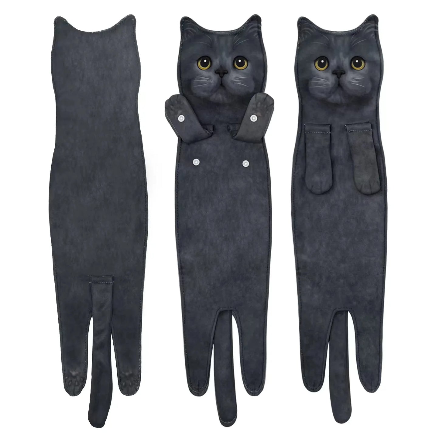 CatCling™ Funny Hanging Hand Towel 🐱😂