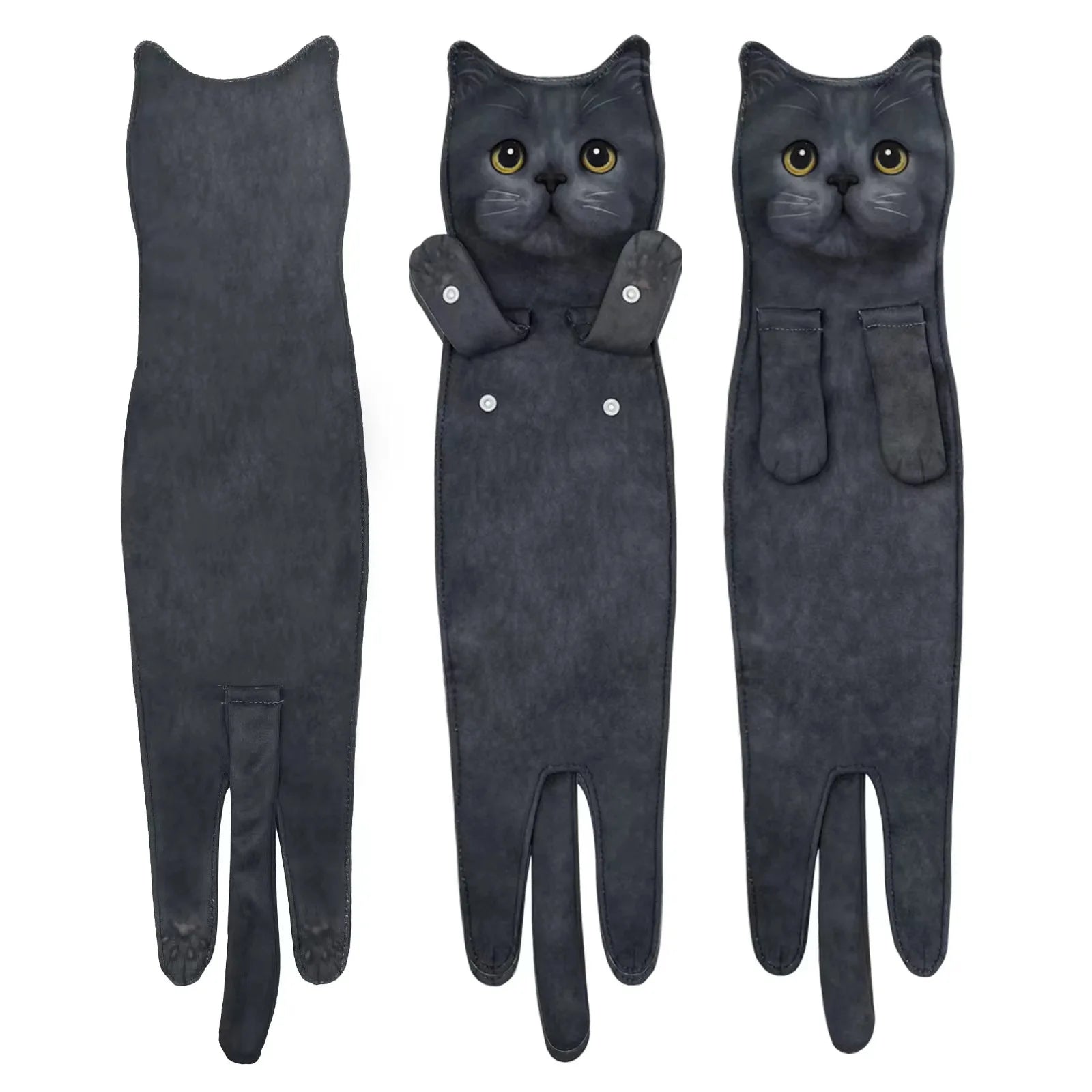 CatCling™ Funny Hanging Hand Towel 🐱😂