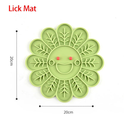 Fish Shape Silicone Lick Mat - Slow Feeding Food Bowl for Pets CDDMPET Official Store