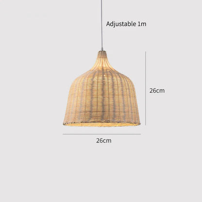 Bamboo Dome Pendant Lamp LSZM Lighing Store