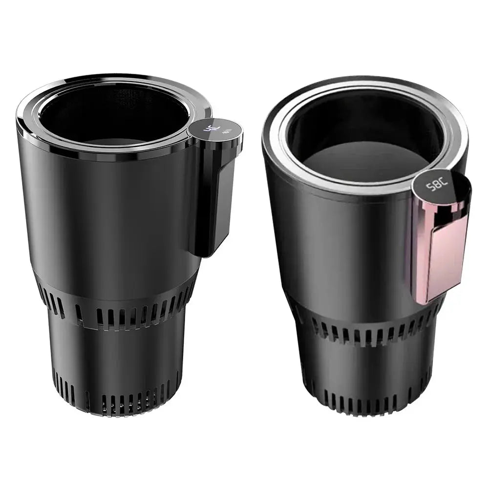 Portable Smart 2 In 1 12V Car Cup Cooler Warmer for Outdoor Travelling Mini Auto Refrigerator Cooling Heating Cup Drinks Holder Home-Magic General Merchandise Store