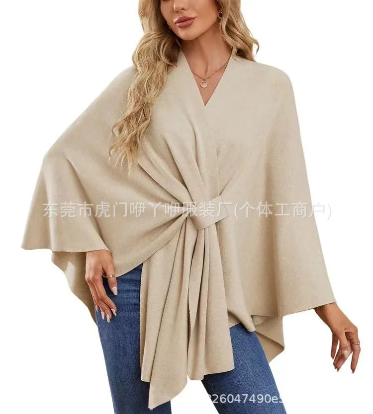 Luxury Poncho Shawl Wrap – Ultra-Soft & Stylish Cover-Up!