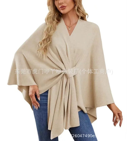 Luxury Poncho Shawl Wrap – Ultra-Soft & Stylish Cover-Up!