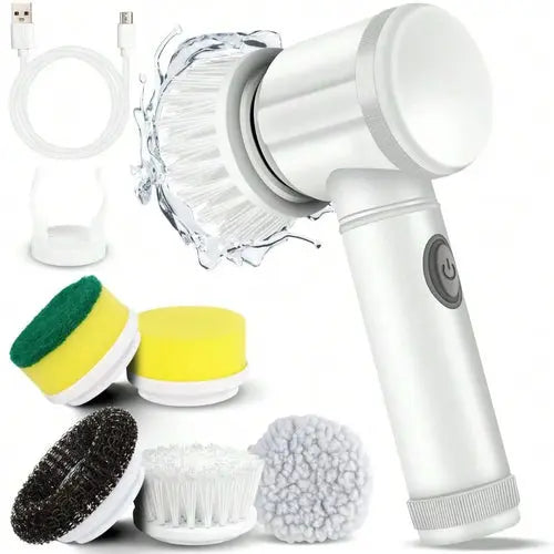 Xiaomi 5-in-1 Electric Spin Cleaning Brush Power Scrubber With 5