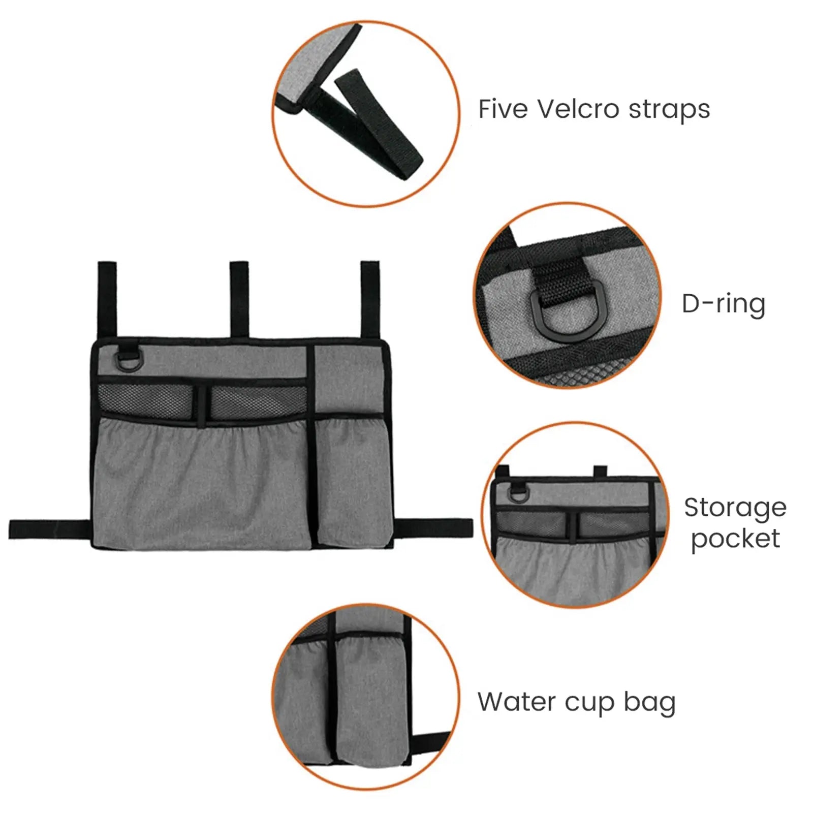 Walker Bag Basket with Cup Holder Suit for Adult Folding Walkers AliExpress