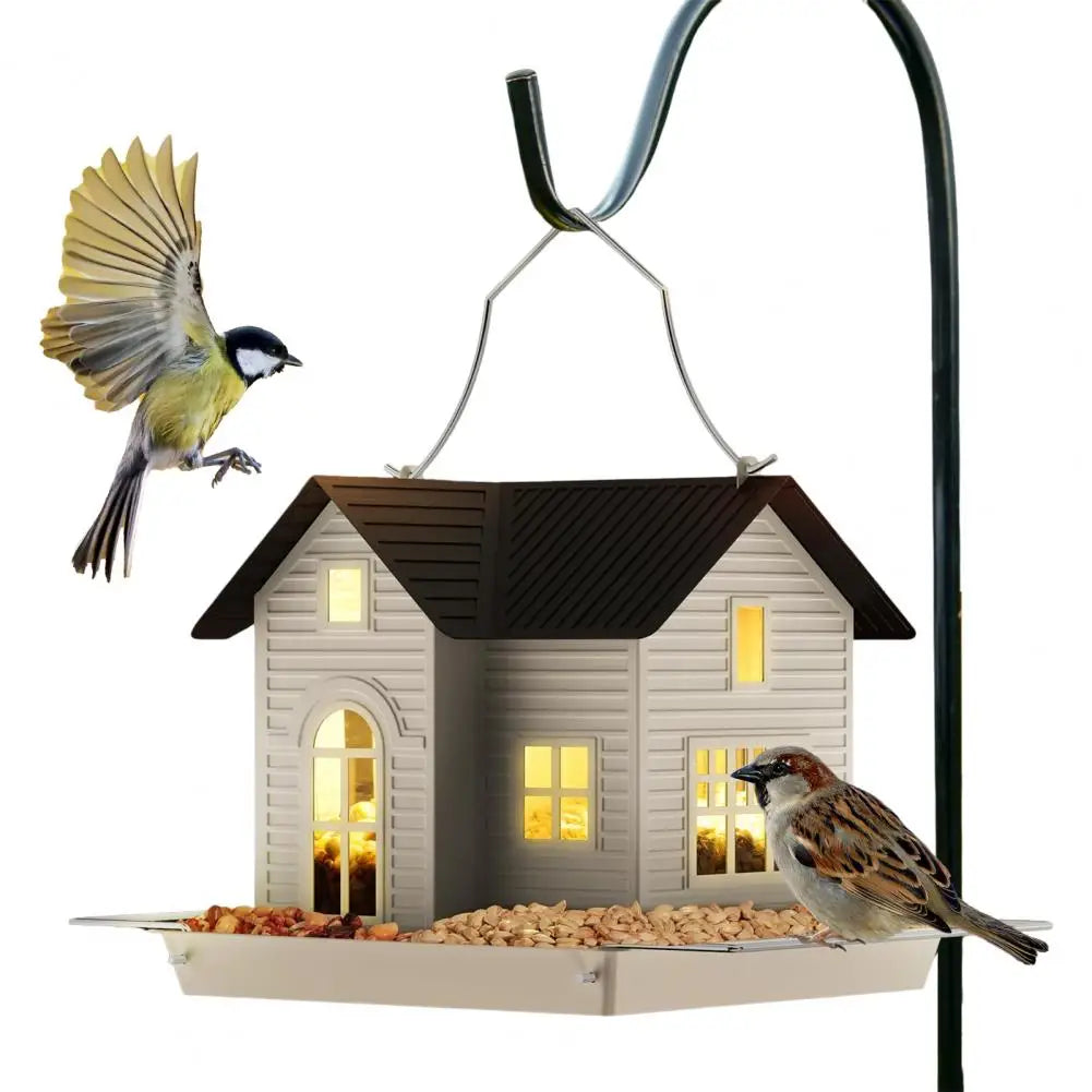 EcoGlow Feeder – Solar-Powered Dining for Birds