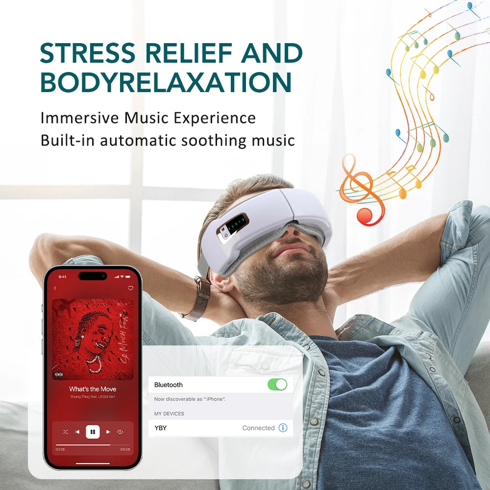 EyeZen™ Heated Music Massager 👁️🎶