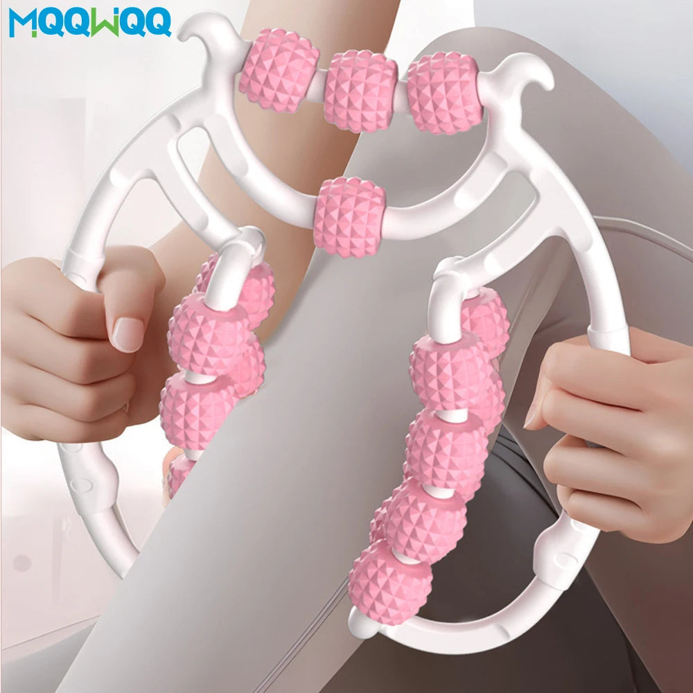 Newest 20 Wheel Annular Leg Clamp Massager Anti-cellulite Massager AliExpress