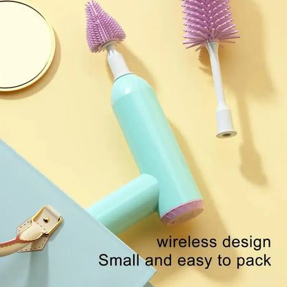 Electric Bottle Brush Multifunctional USB Rechargeable Baby Bottle &