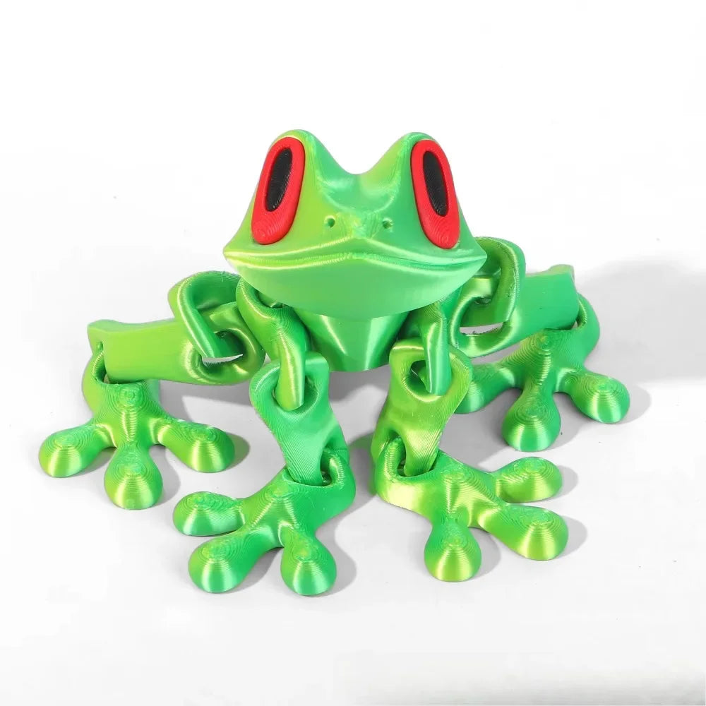 JumpMag™ – Compañero antiestrés de rana 3D