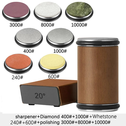 Razor Ready: Magnetic Rolling Knife Sharpener